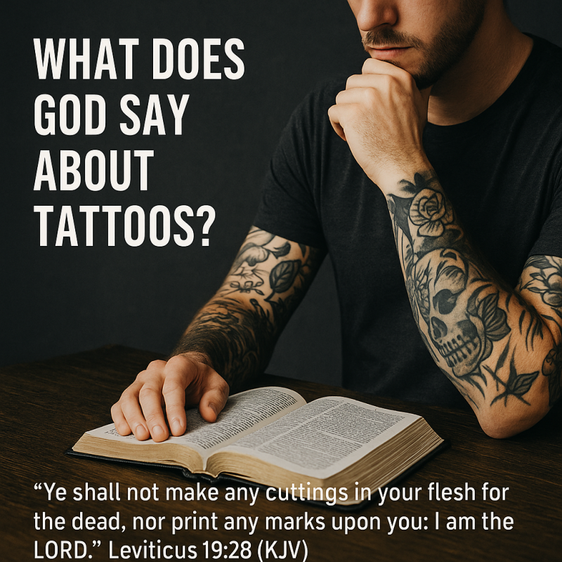 God's Command On Tattoos