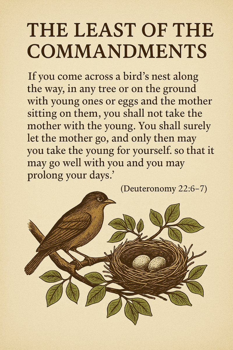 The Least Of The Commandments: A Lesson From The Mother Bird