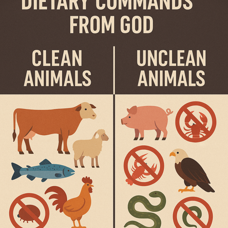 God’S Dietary Commands: Clean Vs. Unclean Foods