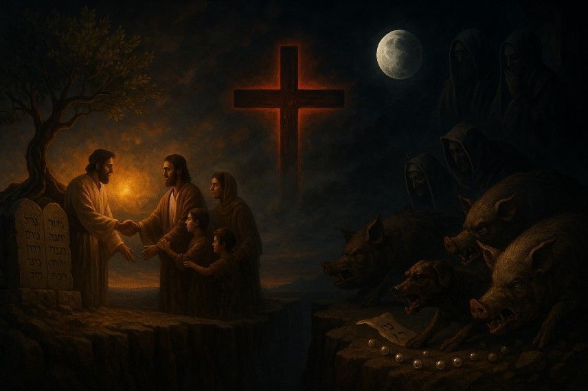 The Lord's Prayer And Matthew 7 Verse 1