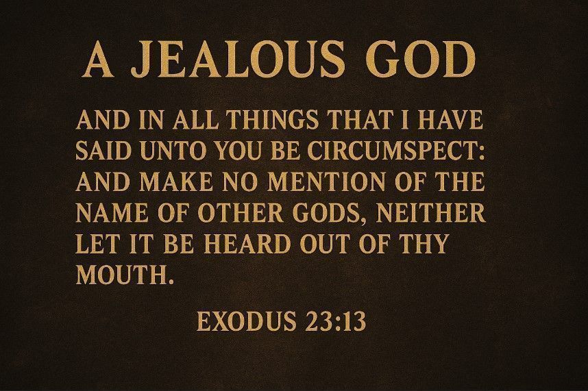A Jealous God