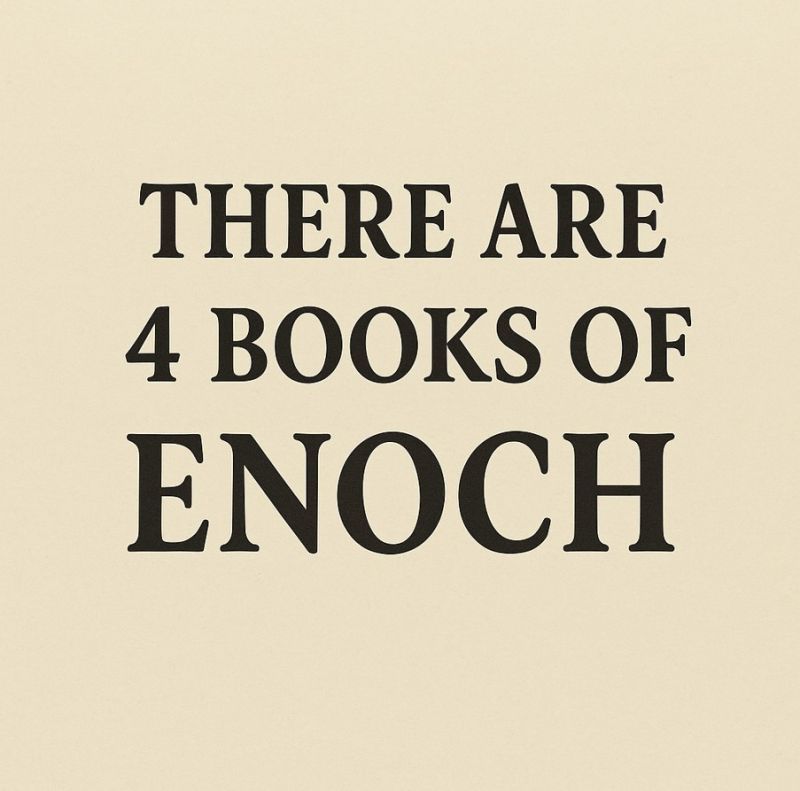 There Are 4 Books Of Enoch